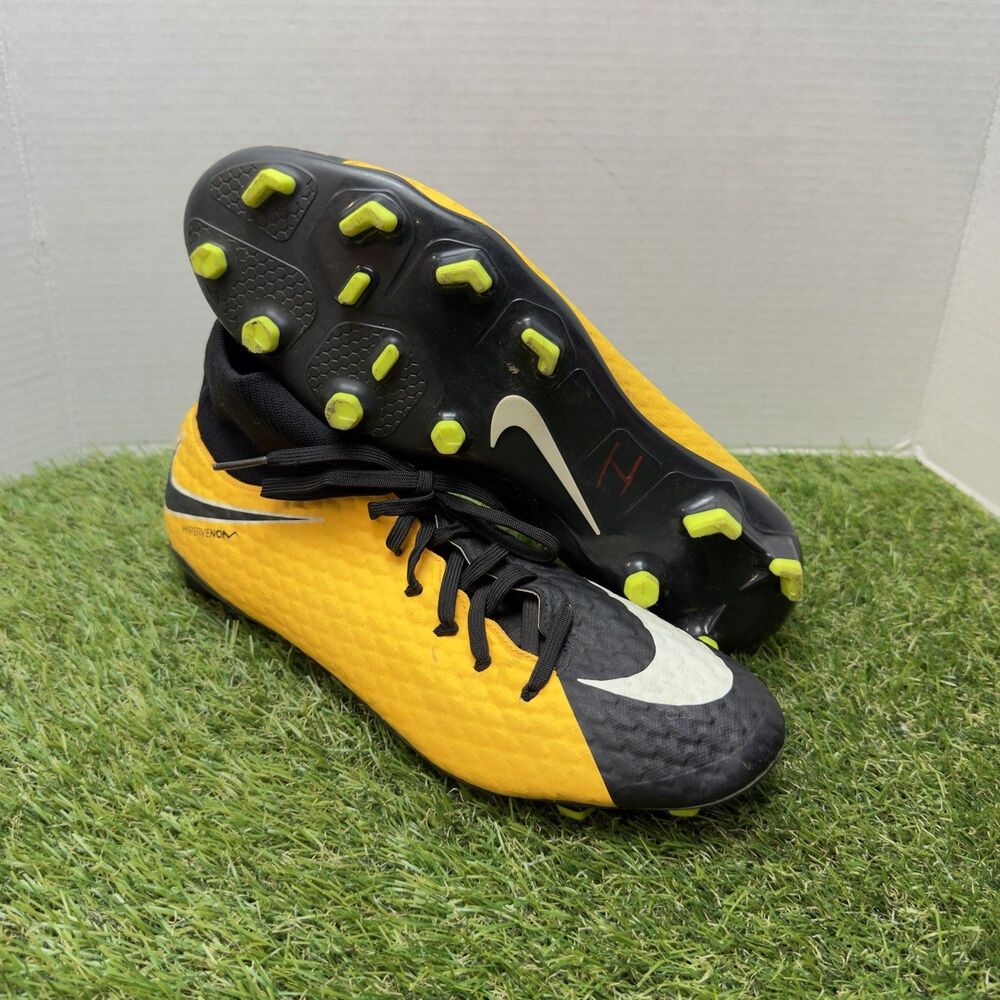 Nike Hypervenom Phelon III DF FG Soccer Cleats 917764-801 Orange Men’s Size 11